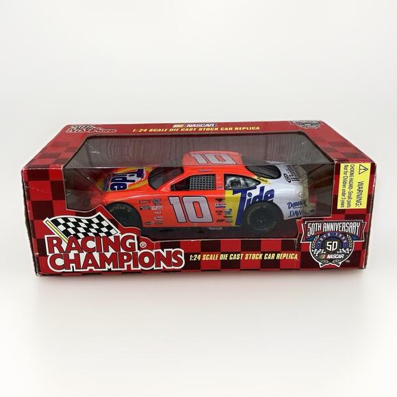 Racing Champions RICKY RUDD #10 1/24 Diecast Tide NASCAR 1998 Edition New in Box - Picture 1 of 7